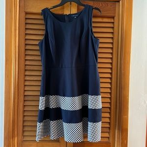 Tommy Hilfiger Navy dress. Size 16.